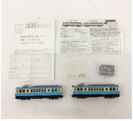 MODEMO NT50 箱根登山鉄道 モハ2形 青塗装（2輛セット) ☆中古・車輌
