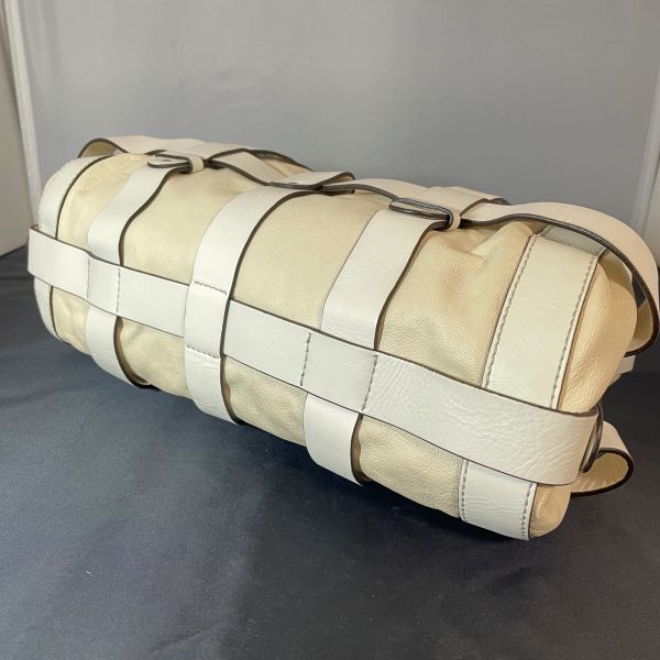 0137]クロエ CHLOE ケララ ハンドバッグ ホース 蹄鉄 チャーム付き  