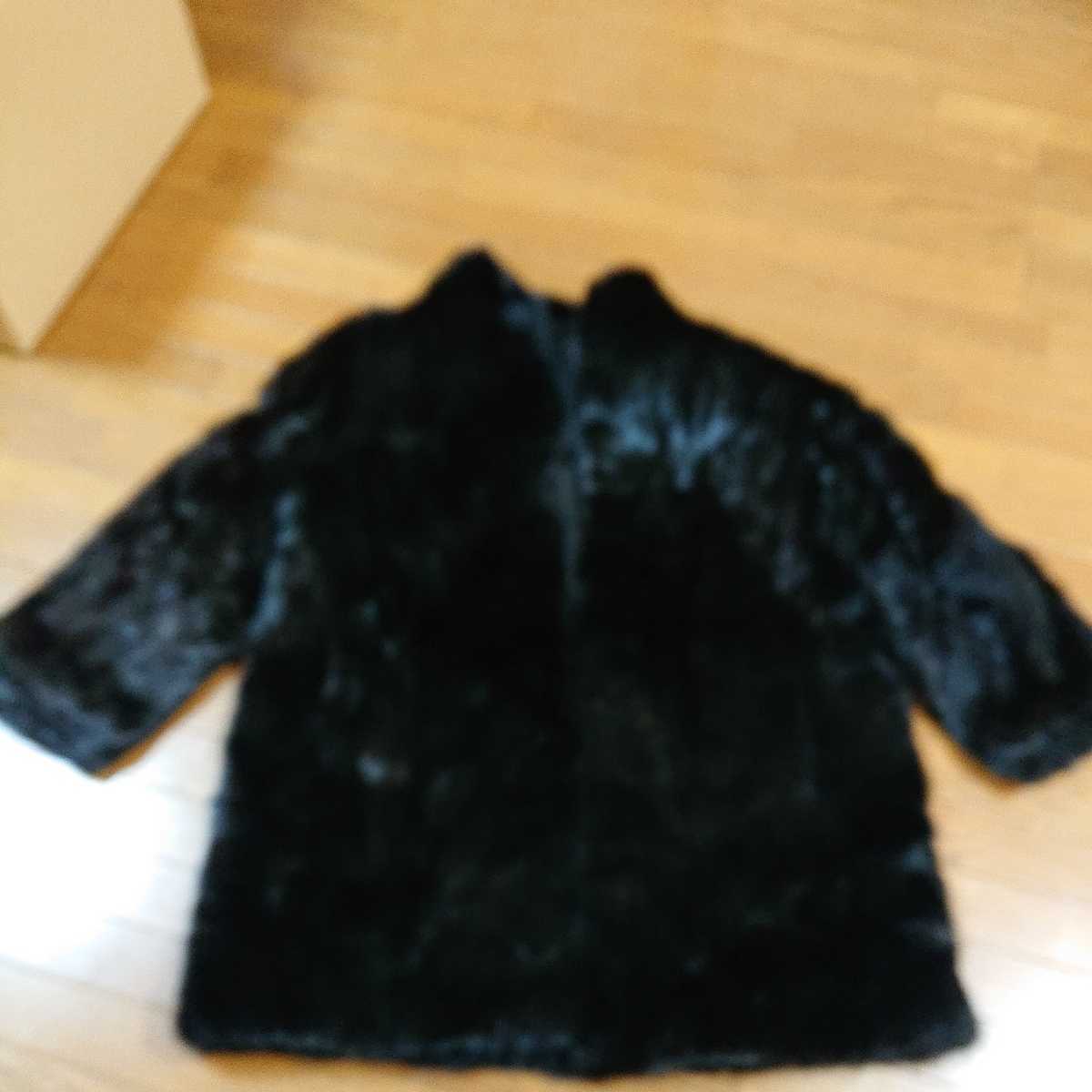 ほぼ未使用 サガミンク シルバータグ ブラック 15号