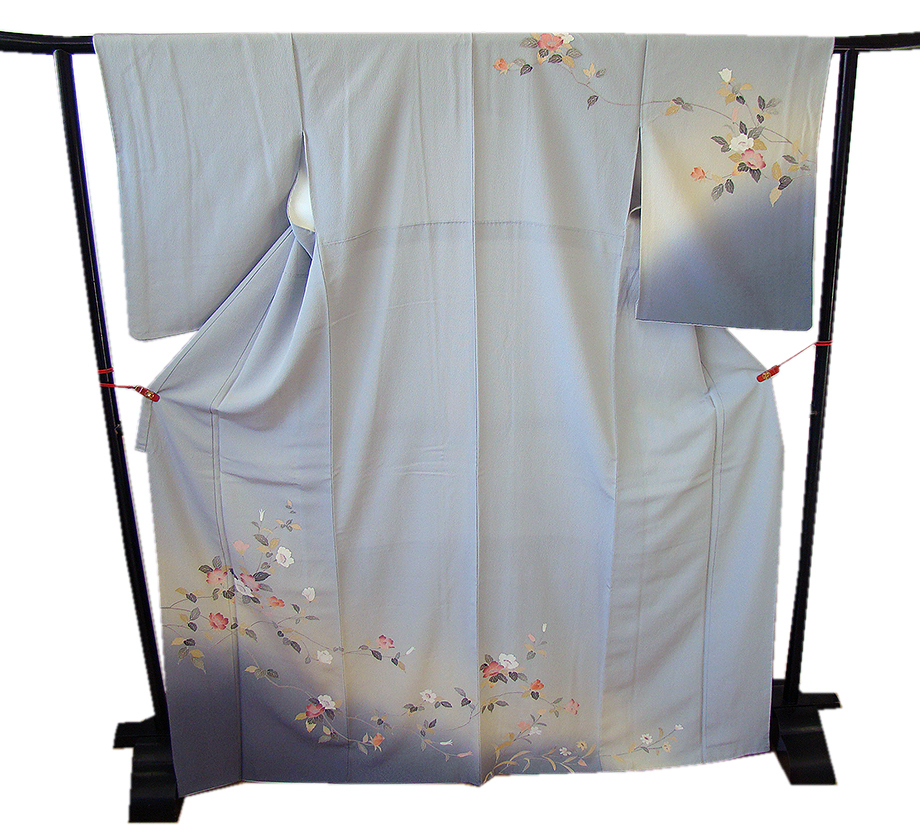  きものしらゆり １円 身丈163cm 裄66cm 10 5月 フォーマル 極上ちりめん地 本加工染 訪問着 正絹 身長154cm 160cmの方に最適 L140(仕立て上がり)｜売買されたオークション情報、yahooの商品情報をアー 仕立て上がり