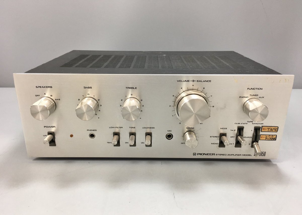 SA-6850 パイオニア PIONEER Pioneer プリメインアンプ ジャンク