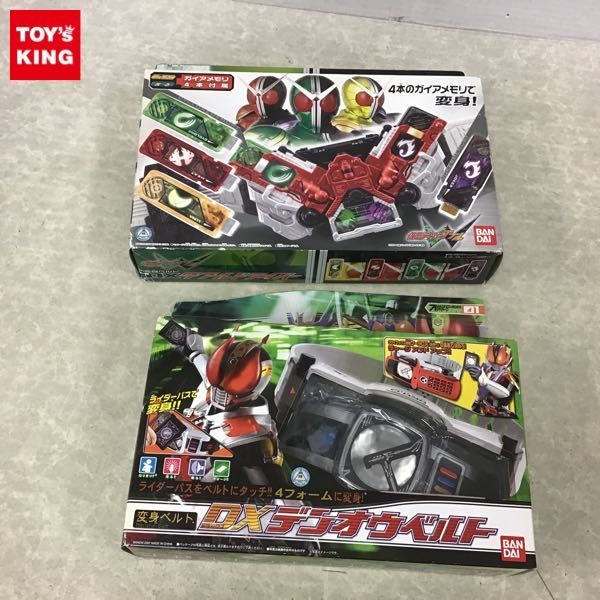 【新作登場，人気SALE】 1円 バンダイ 仮面ライダー ダブル DXダブルドライバー 電王 DXデンオウベルト(仮面ライダー)｜売買されたオークション情報、yahooの商品情報をアーカイブ公開 - オークファン 仮面ライダー