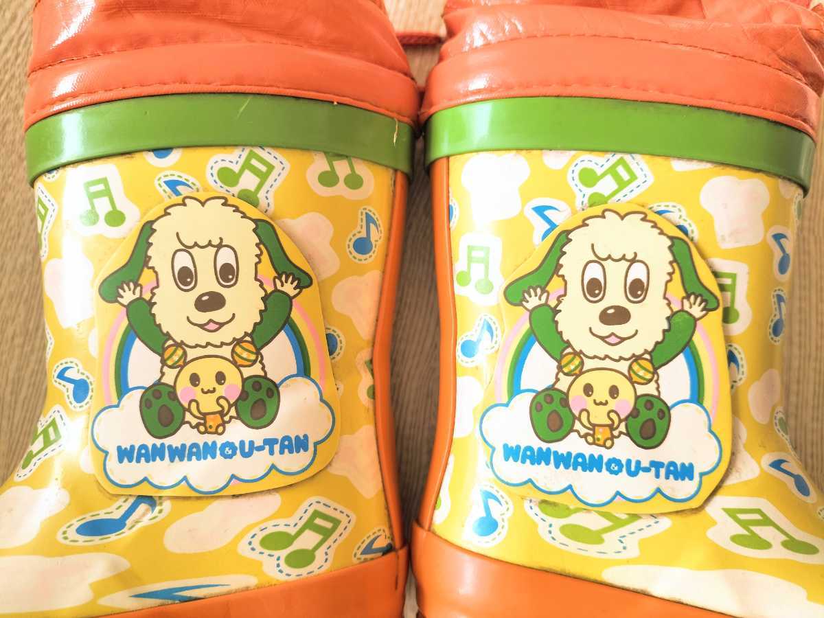 いないいないばあ ワンワンウータン レインブーツ長靴 キッズ子供男女兼用 男の子女の子 15 0cm オレンジ黄色黄緑 15cm 売買されたオークション情報 Yahooの商品情報をアーカイブ公開 オークファン Aucfan Com