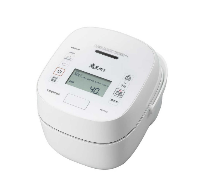 東芝　TOSHIBA　炊飯器 1升 真空圧力IH グランホワイト　RC-18VSR W　ホワイト 東芝 炊飯器 TOSHIBA 炎 匠炊き RC-18VSV(W)