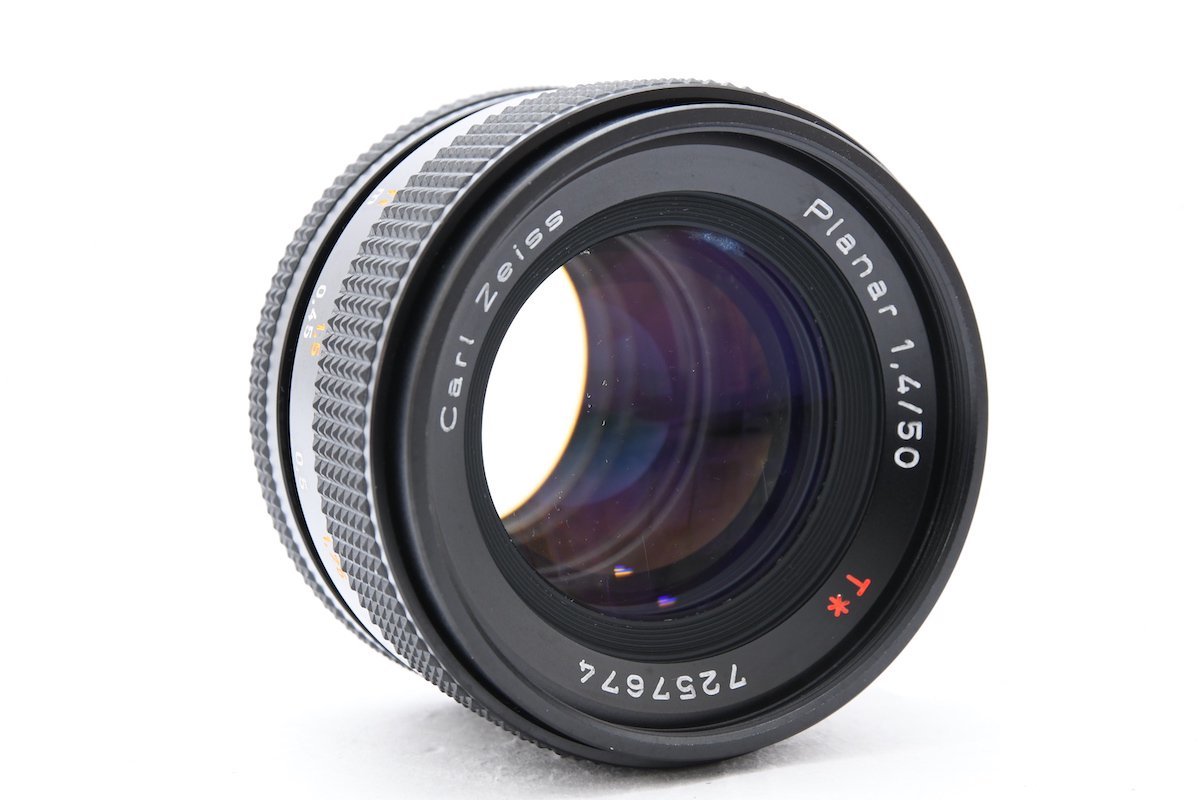 ◆ CONTAX コンタックス Carl Zeiss Planar 50mm F1.4 T* MMJ Y/Cマウント MF一眼レフ用 標準単焦点レンズ Zeiss Carl CONTAX ⁄ + 28mm