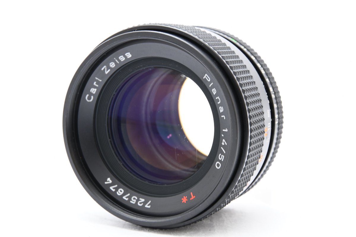 ◆ CONTAX コンタックス Carl Zeiss Planar 50mm F1.4 T* MMJ Y/Cマウント MF一眼レフ用 標準単焦点レンズ Zeiss Carl CONTAX ⁄ + 28mm
