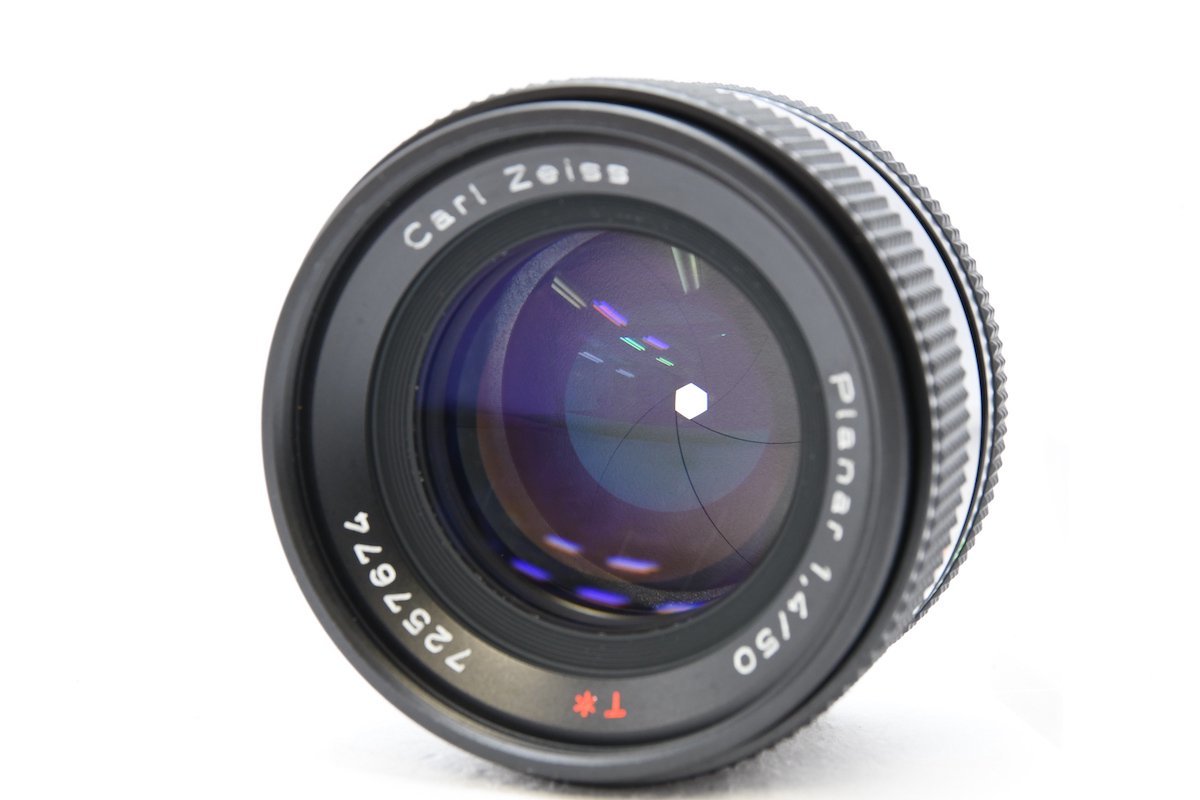 ◆ CONTAX コンタックス Carl Zeiss Planar 50mm F1.4 T* MMJ Y/Cマウント MF一眼レフ用 標準単焦点レンズ Zeiss Carl CONTAX ⁄ + 28mm