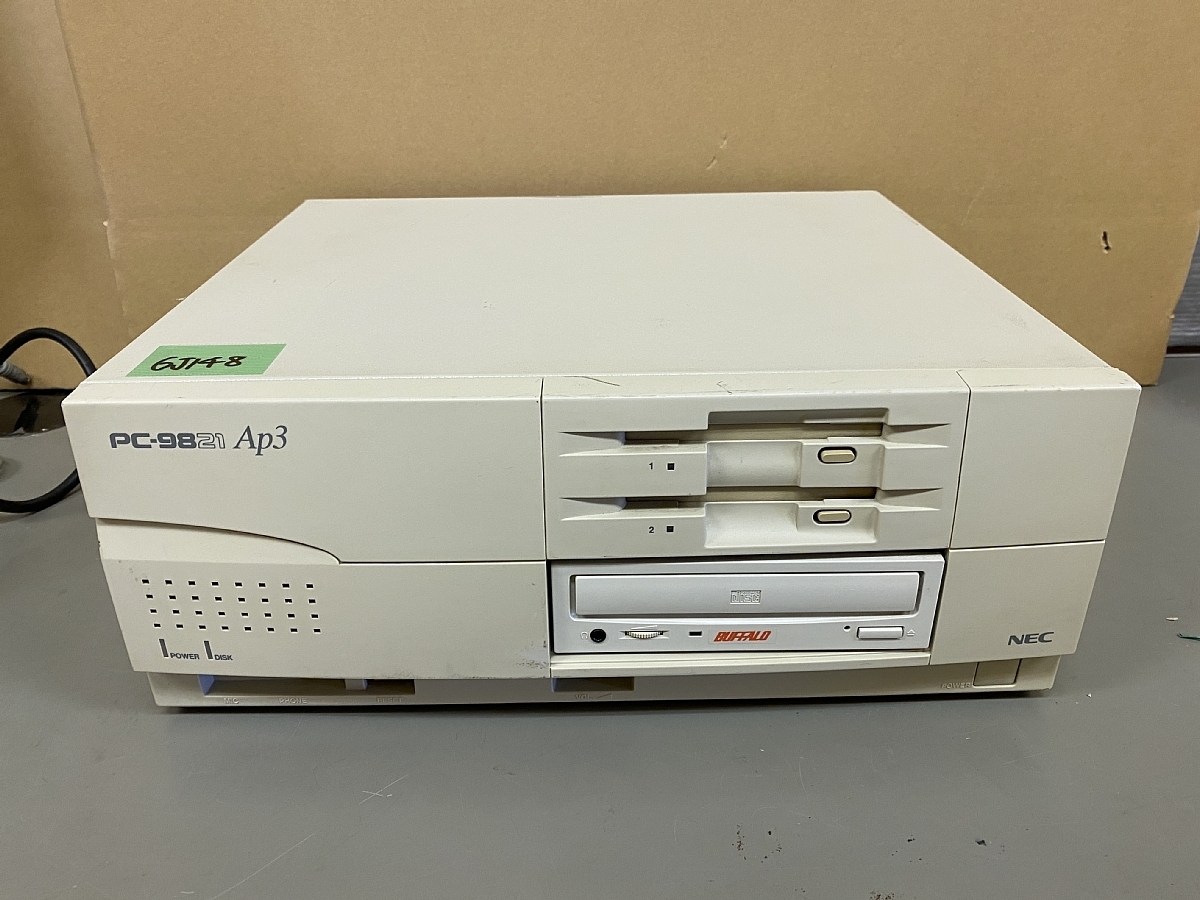 送1000円】ジャンク NEC PC-9821Ap3/U2 RAM48MB HDD欠品 メモリ 