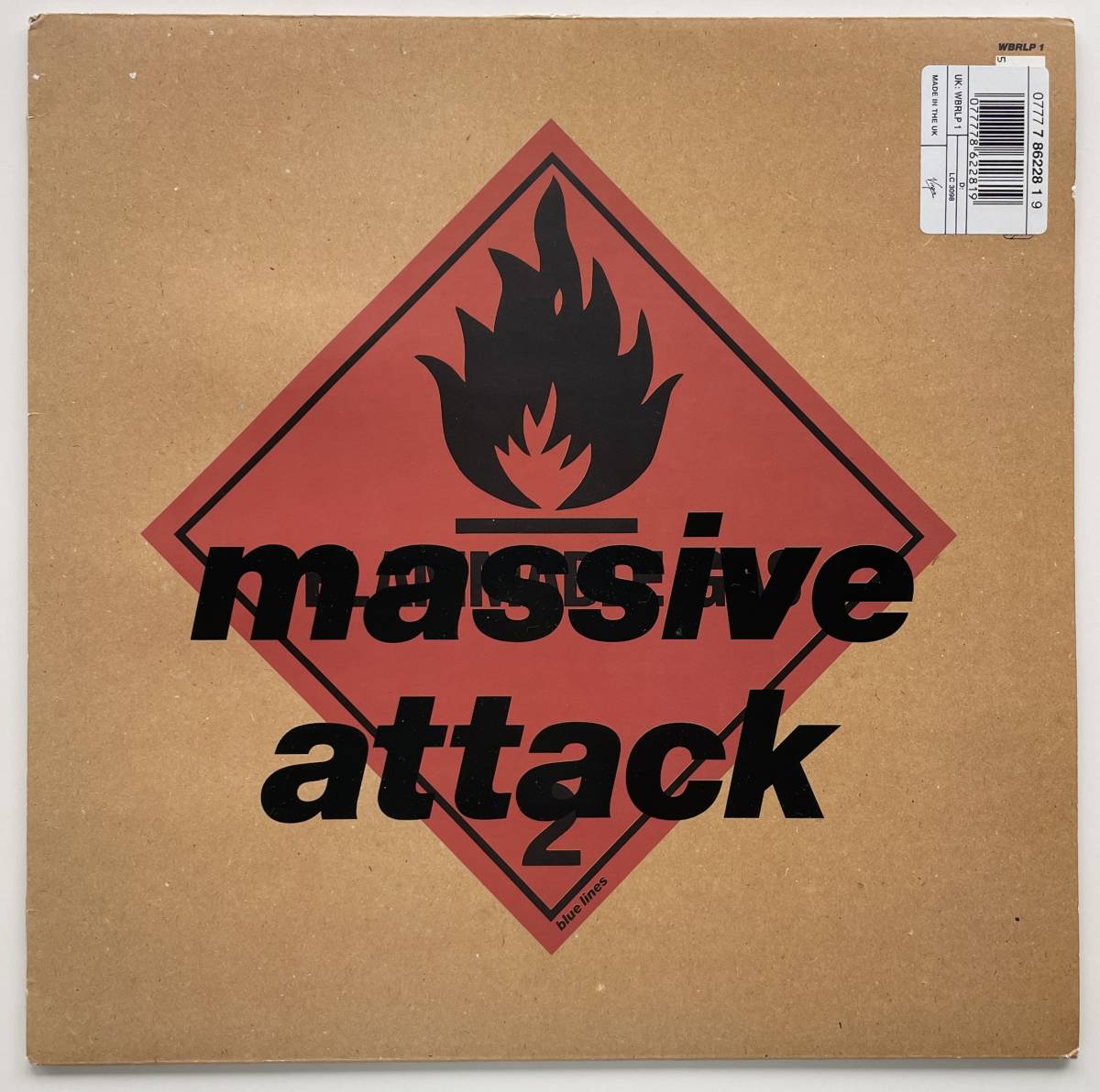 Attack Massive Blue - LP Vinyl 中古LP マッシヴアタック UK盤