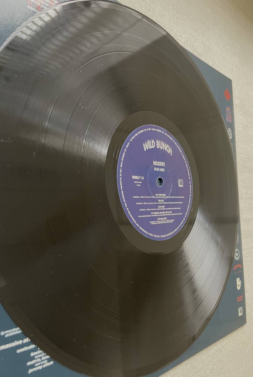 Attack Massive Blue - LP Vinyl 中古LP マッシヴアタック UK盤