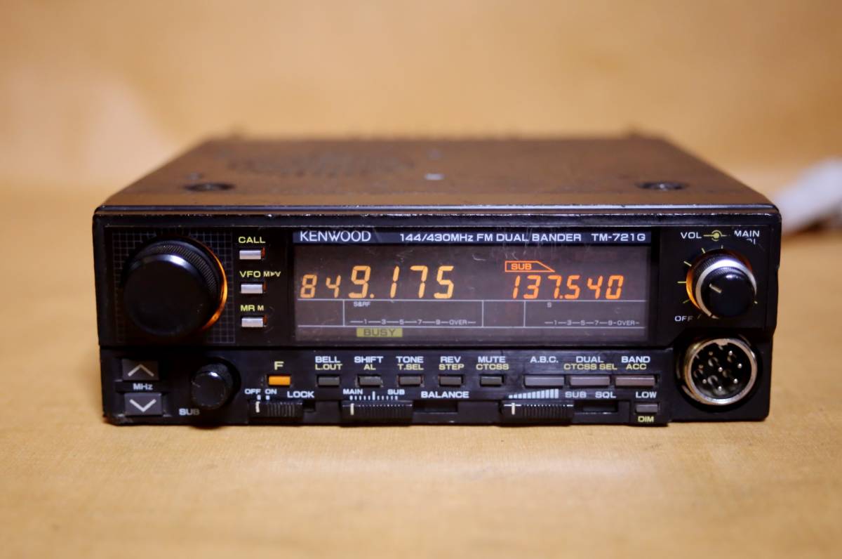 KENWOOD TM-721G FM 144⁄430MHz TM-721GS - ケンウッド 144⁄430MHz 