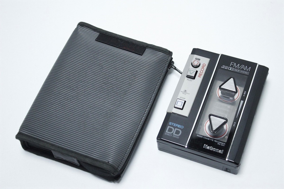 National ナショナル RX-S41 ラジオ付き カセットレコーダー FM/AM