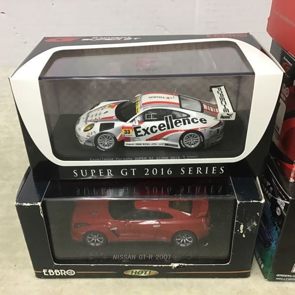 1円～ エブロ他 1/43 TOM'S SC Super GT500 Test car 2007、NISSAN GT