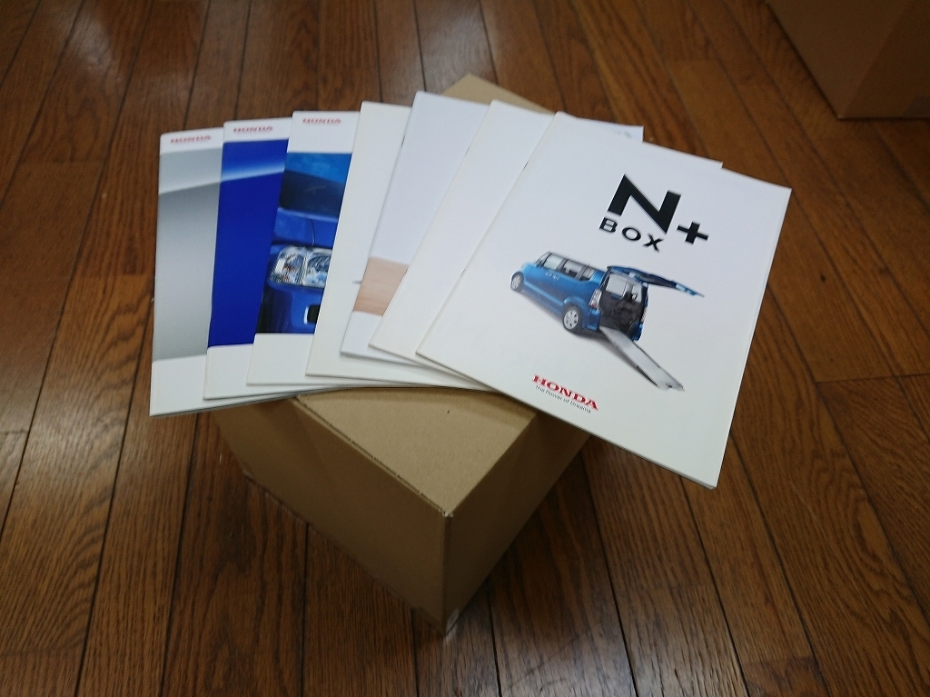H213/ホンダ自動車カタログ 「N BOX+/フィット/レジェンド 他」計90点