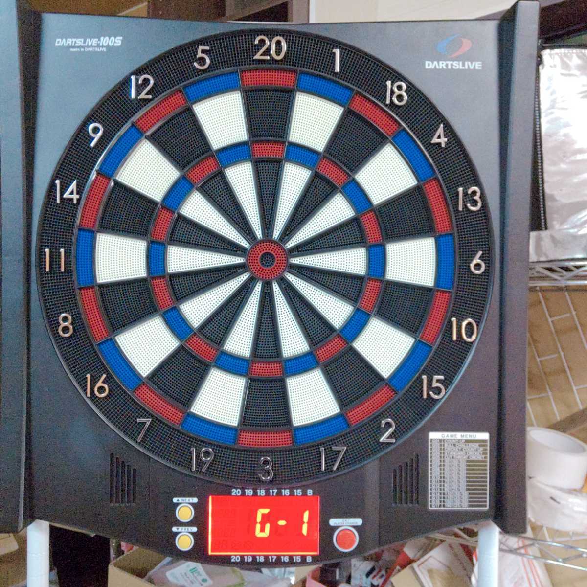 DARTSLIVE-100S ダーツボード設置専用スタンド DY01 ホワイト ダーツ 