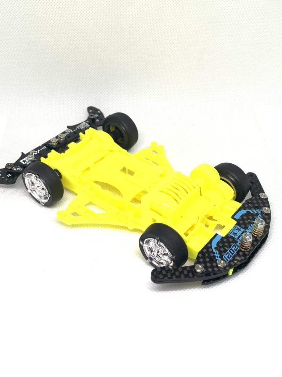 ミニ四駆 FM-A新ユニットフロントAT+リヤC-ATバンパー タミヤ製(ミニ四 