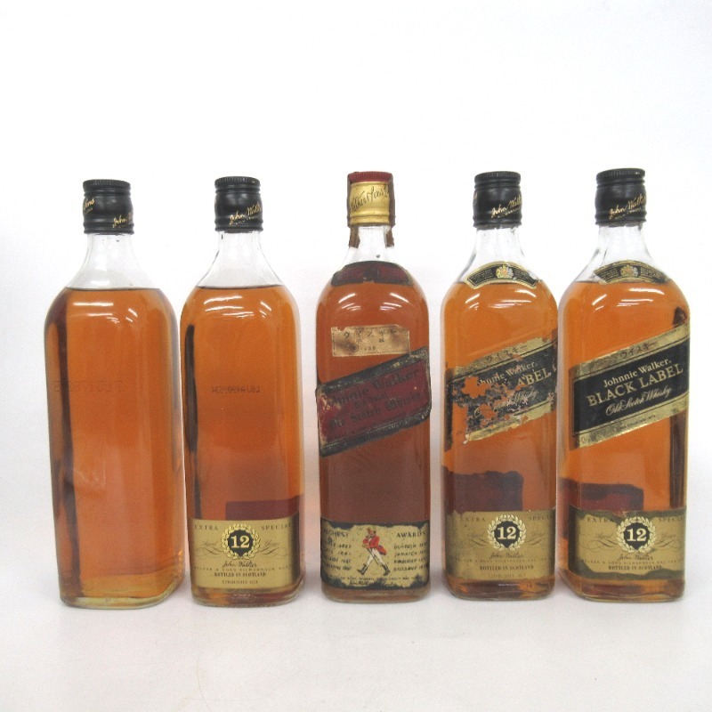 飲料 3本セット ジョニーウォーカー ブラックラベル レッドラベル
