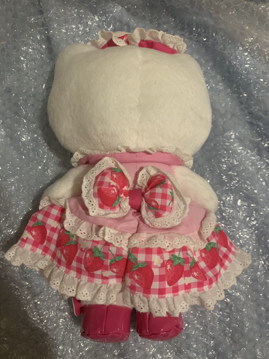 ハローキティ キティちゃん USJ限定 ピンク いちご ドレス リボン 