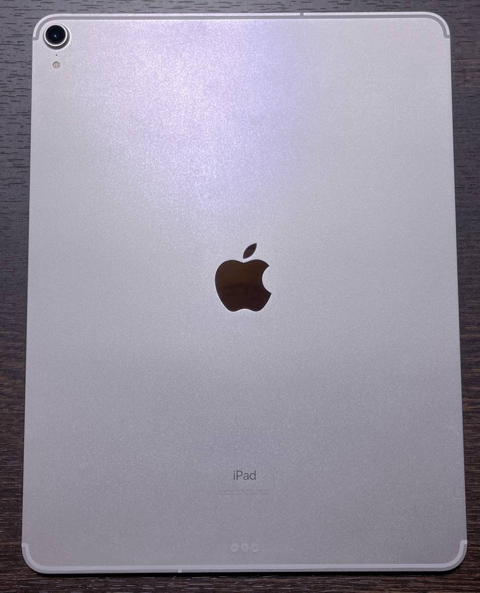 【美品・おまけ付き】iPad Pro 12.9インチ 第3世代 64GB Wi-Fi+Cellular シルバー SIMロック解除済 Model A1895 MTHP2J/A SoftBank