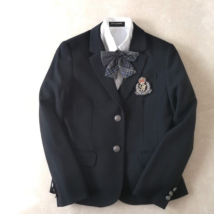ポンポネット pomponette☆フォーマルスーツ 5点セット S/Mサイズ 140  