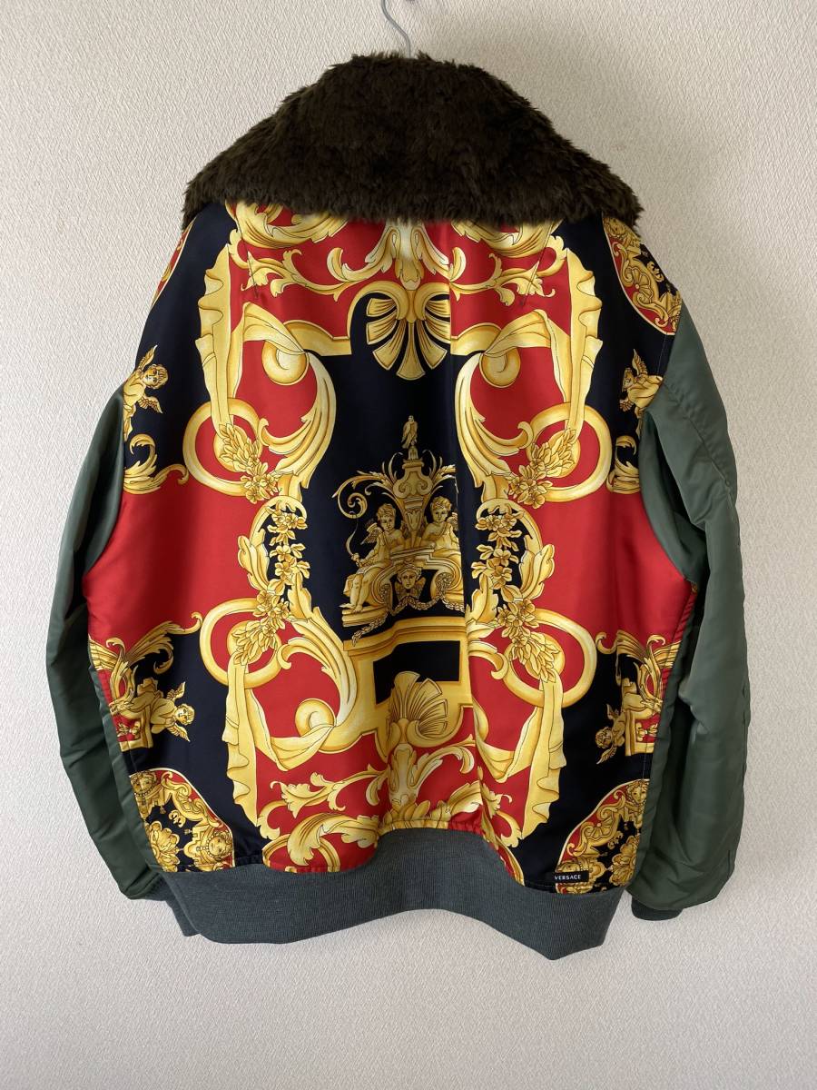 2021-22AW JUNYA WATANABE x VERSACE B15フライトジャケット 美品 