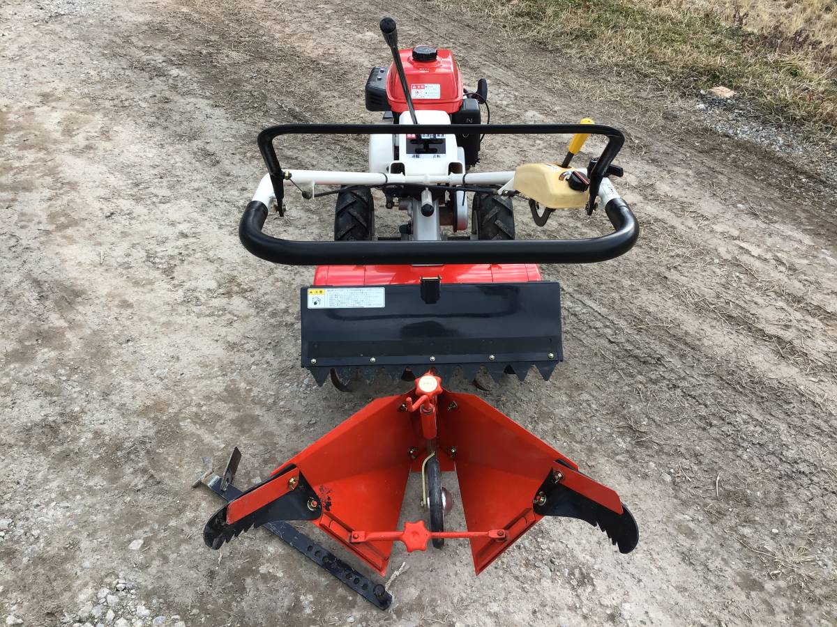 動作良好 イセキ マイペット 53 耕運機 正逆ロータリー 培土器付 