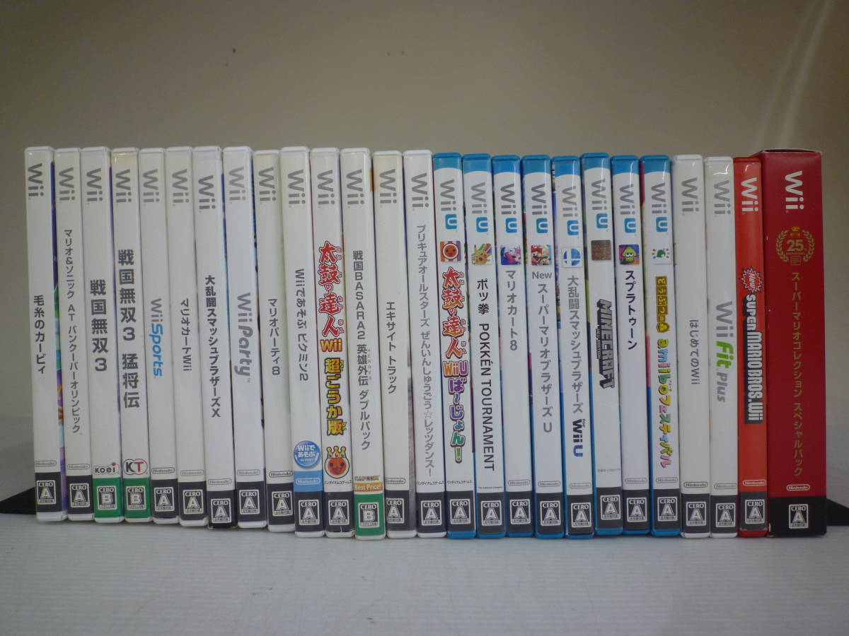 ジャンク Wii Wiiuソフト26本セット スプラトゥーン プリキュア 無双シリーズなど その他 売買されたオークション情報 Yahooの商品情報をアーカイブ公開 オークファン Aucfan Com