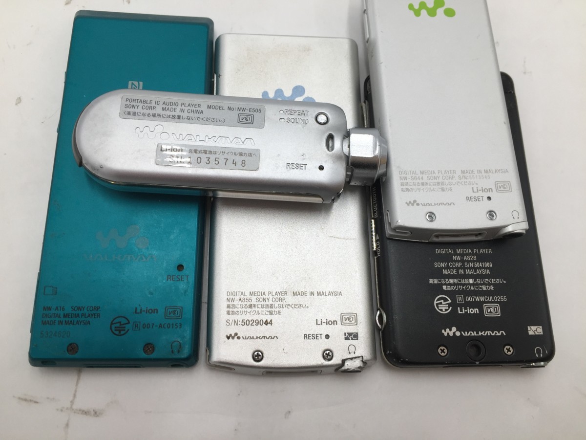 ♪▲【SONY ソニー】WALKMANデジタルメディアプレーヤー 10個セット NW-A16 他 まとめ売り品 0223 9