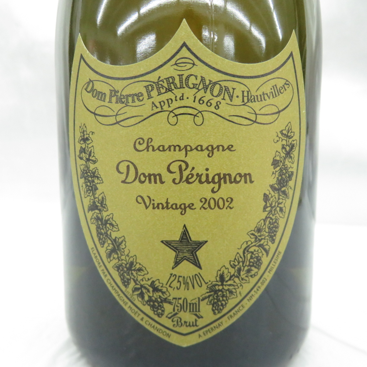 未開栓】Dom Perignon ドンペリニヨン VINTAGE ヴィンテージ 2002