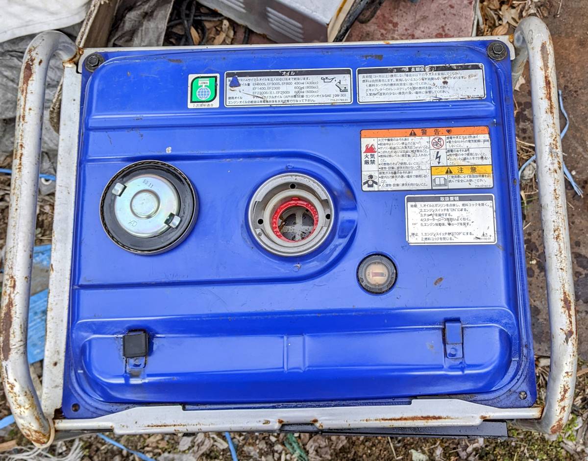 ヤマハ EF2500i - インバーター発電機 発電機 YAMAHA 2.5kvA PLOW