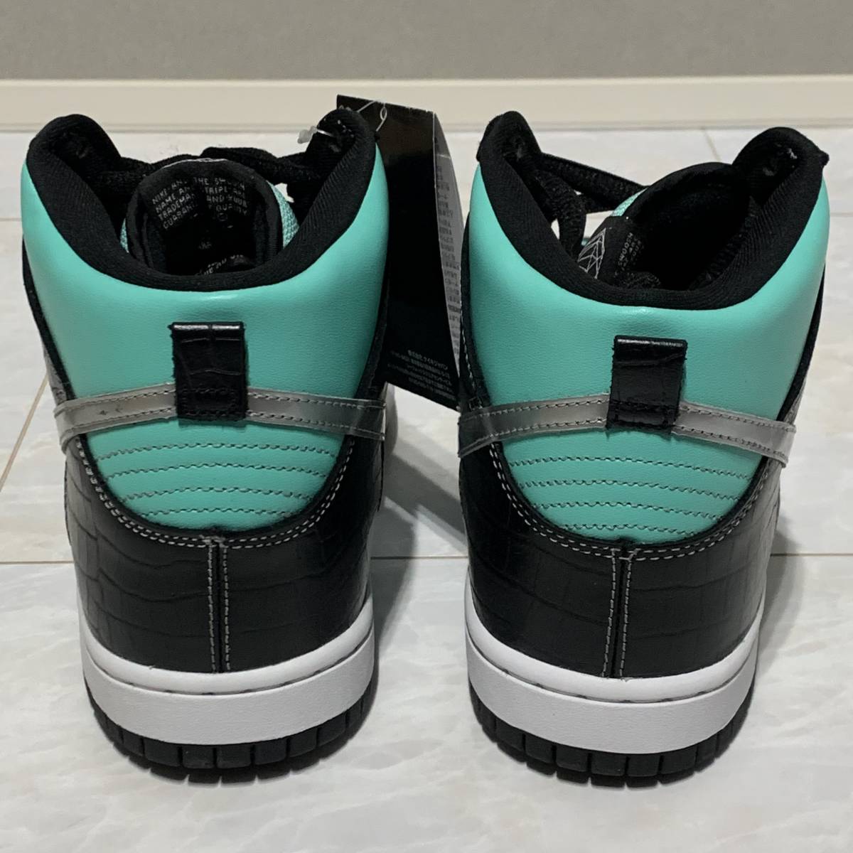 新品未使用品 NIKE DUNK HIGH PRM SB TIFFANY DIAMOND SUPPLY 26.5cm 