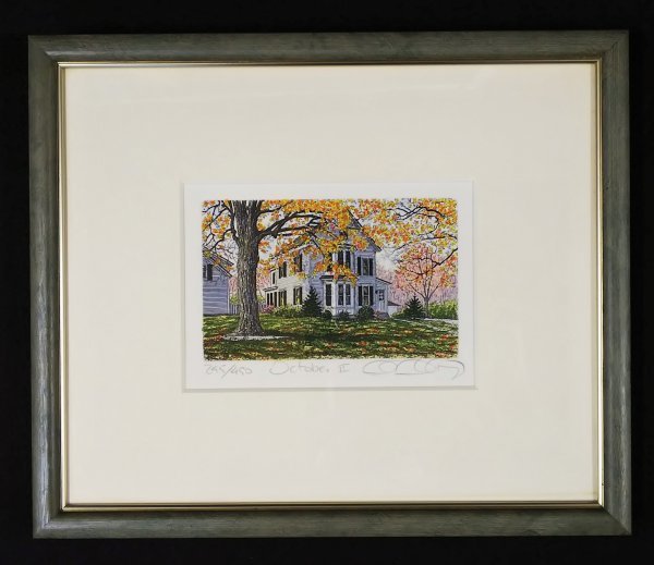 S205 ◇美品 芸術 美術 史料【 キャロル コレット「OctoberⅡ」・画家 