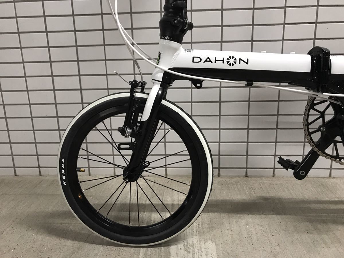 1円～ DAHON ダホン K3 カスタム 16インチ 5速仕様 7.6KG カーボン部品 