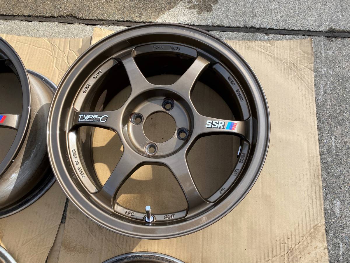 SSR TYPE-C タイプC 軽量ホイール 15インチ 7J ＋35 PCD100 4H
