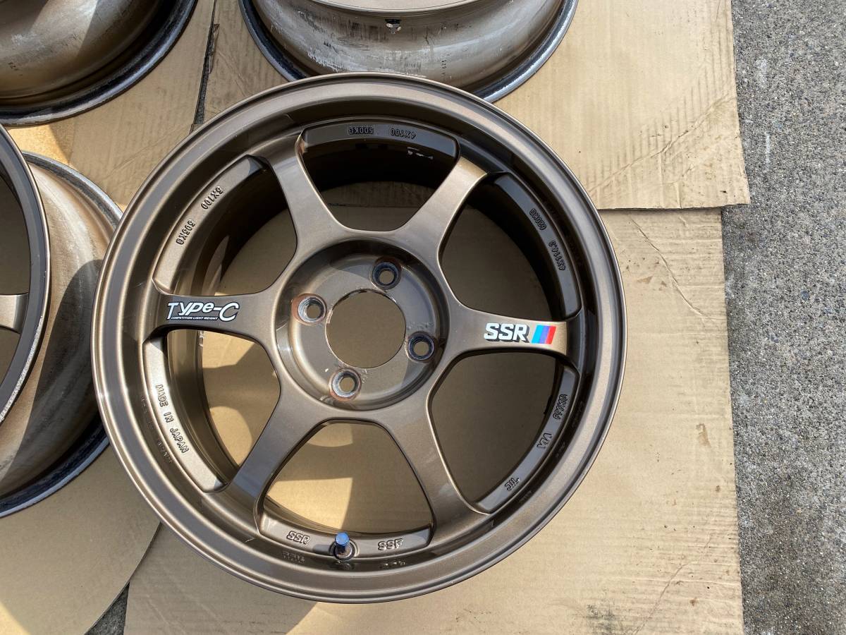 SSR TYPE-C タイプC 軽量ホイール 15インチ 7J ＋35 PCD100 4H 