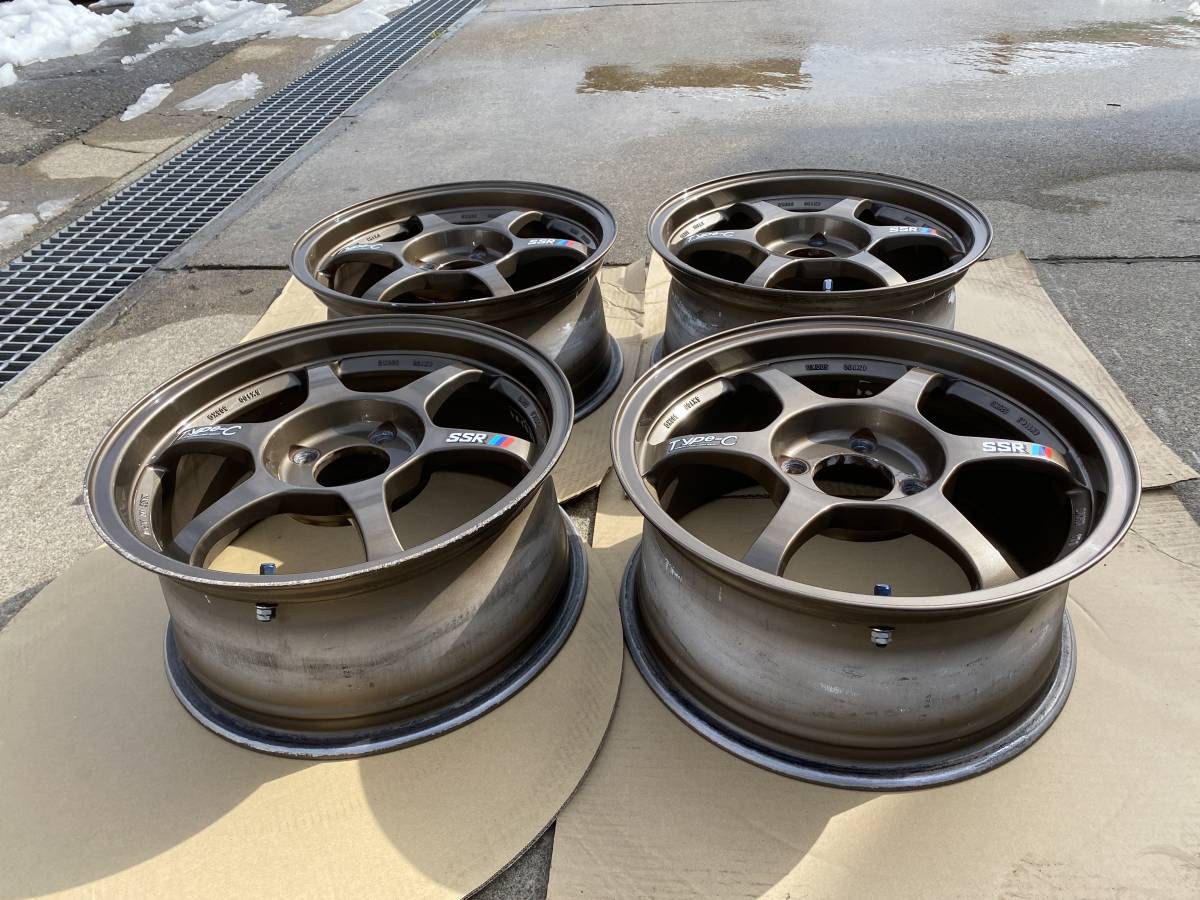 SSR TYPE-C タイプC 軽量ホイール 15インチ 7J ＋35 PCD100 4H