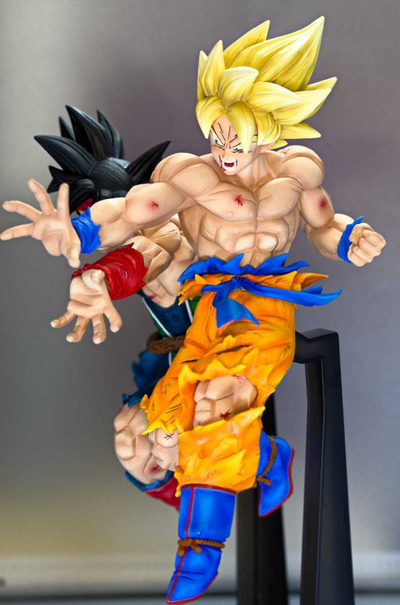 リペイント② ドラゴンボール とよたろうが描いてみた 孫悟空&バーダック