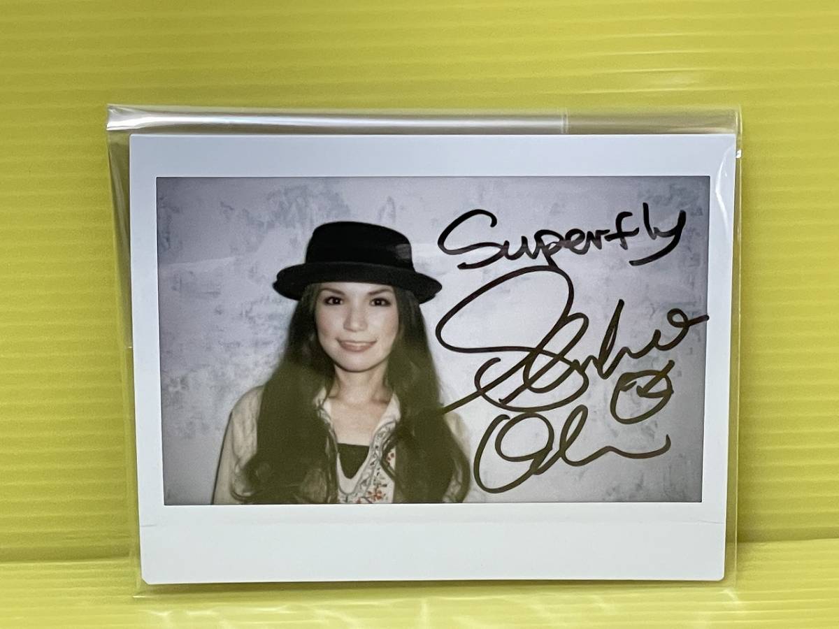 抽プレ】 Superfly 越智志帆 直筆サイン入り ポラロイド 当選品 懸賞品