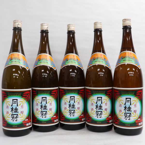 【大人気，新作登場】 5本セット 月桂冠 上撰 芳醇 15度以上16度未満 1800ml 製造21.08 O22B220067(セット、詰め合わせ)｜売買されたオークション情報、yahooの商品情報をアーカイブ公開 - オークファン セット、詰め合わせ