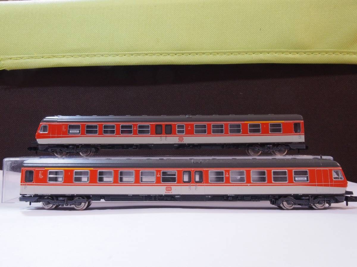 FLEISCHMANN piccolo 7430 DB ドイツ鉄道 BR614型気動車 2両セットの