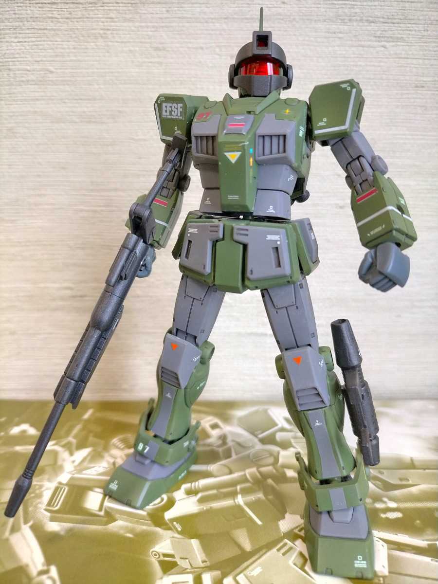 ガンプラ 塗装済み完成品 HG 1/144 MSD RGM-79SC ジム・スナイパー 