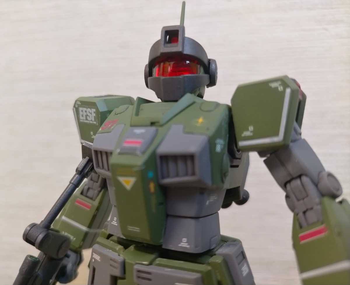 ガンプラ 塗装済み完成品 HG 1/144 MSD RGM-79SC ジム・スナイパー 