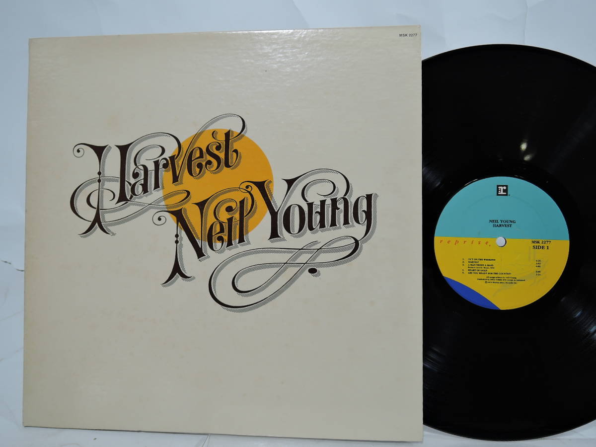 US盤 Neil Young ニール ヤング Harvest ハーベスト LP 12インチ /Reprise Records MSK 2277 ...