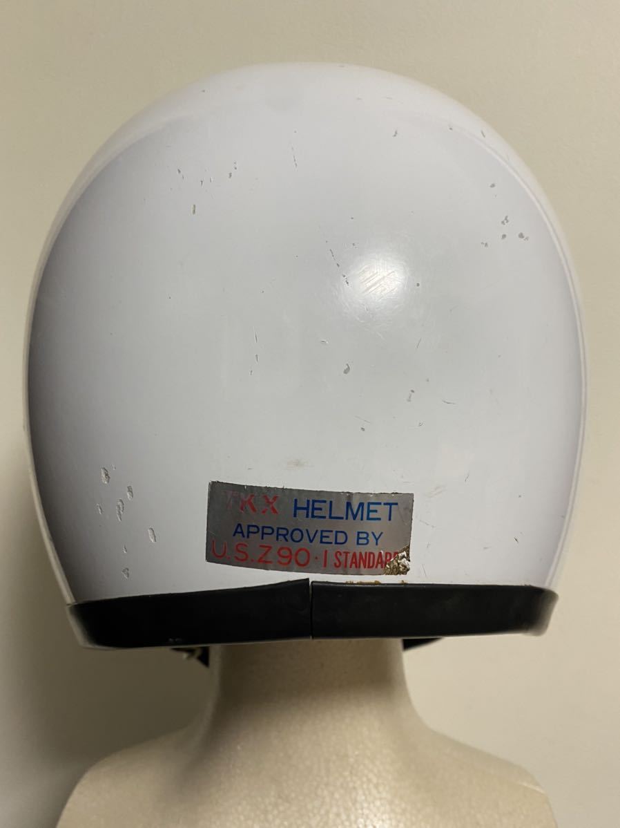 TKX HELMET 1960年代製 60's ビンテージヘルメット Sシェル W
