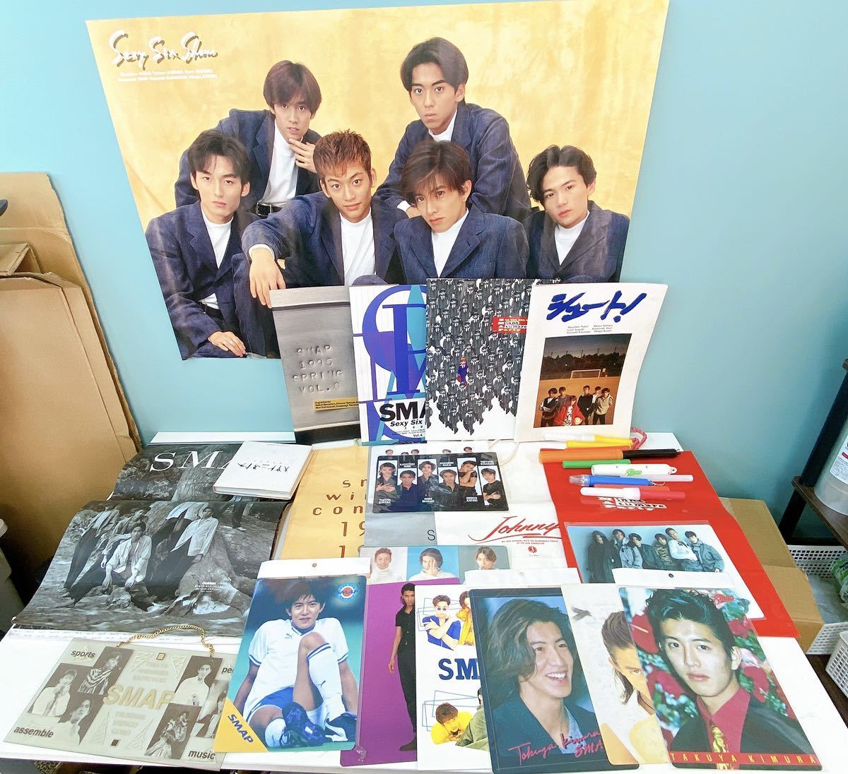 BO130 1円〜 SMAP スマップ グッズ 大量 まとめ 木村拓哉 キムタク