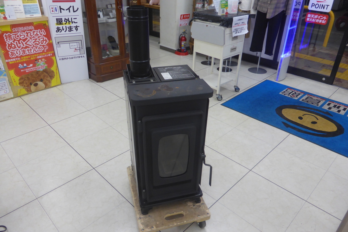13-3707】SAIKAI 強制吸排気型ペレットストーブ RS-mini 中古現状品 