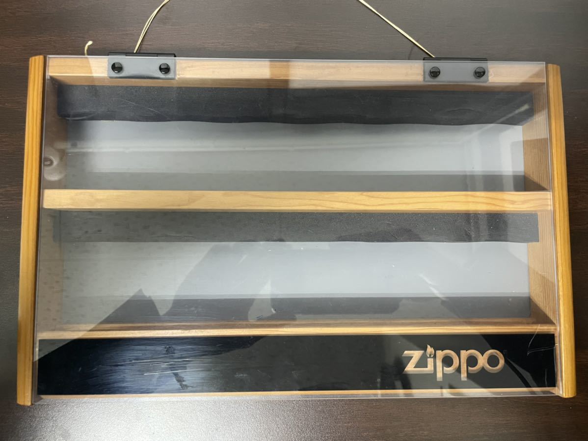 ZIPPO ショーケース ZIPPO ジッポ ディスプレイ コレクション 鍵付き