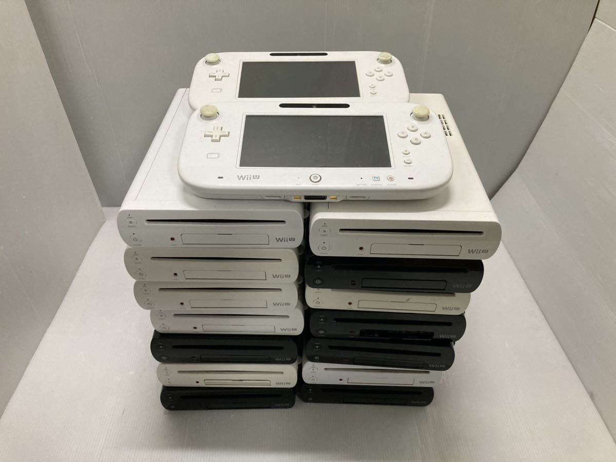 任天堂 Wii U 本体 大量14台セット ゲームパッド2台 ニンテンドウ ジャンク 動作未確認 Wii U本体 売買されたオークション情報 Yahooの商品情報をアーカイブ公開 オークファン Aucfan Com