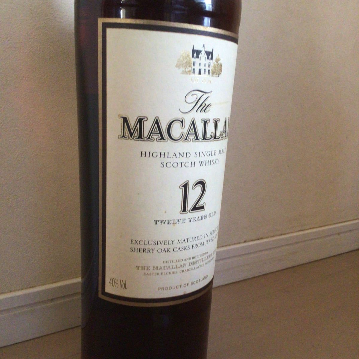 マッカラン12年オールドボトル 4.5L デカボトル(ハイランド)｜売買され  