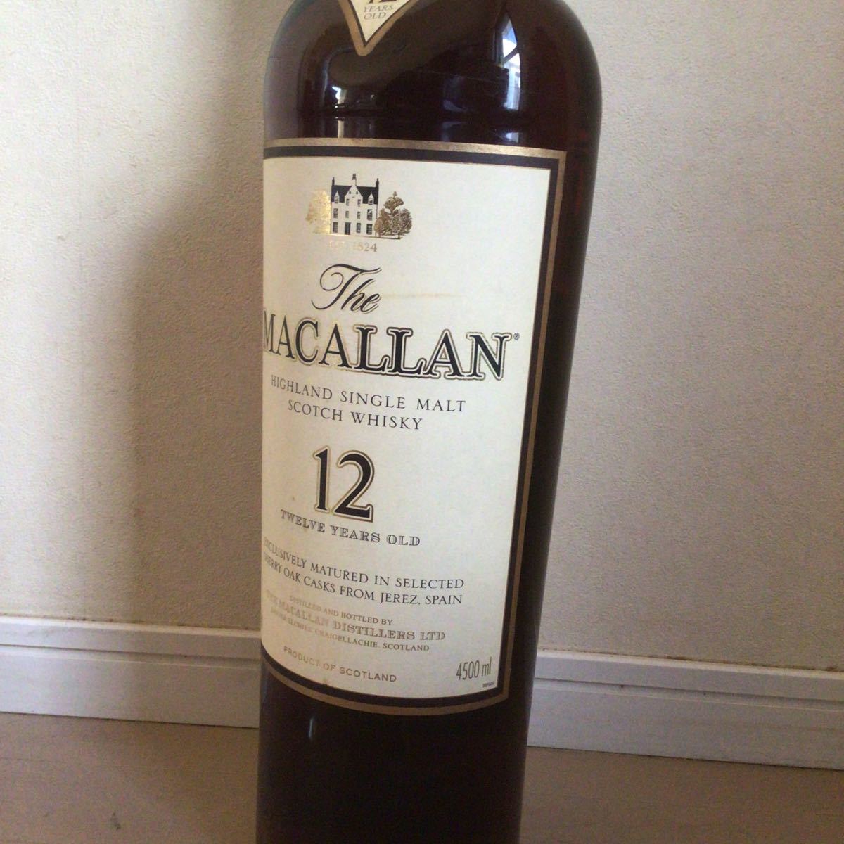 マッカラン12年オールドボトル 4.5L デカボトル(ハイランド)｜売買され 